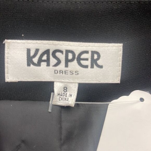 Kasper Black Embellished Jacket Size 8 - Picture 6 of 7